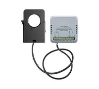 for zigbee for Smart Energy Meter 1-Phase for Power Monitor for Solar Systems Real-Time Data Tracking DIN Rail Mount 0.2-100A Range White