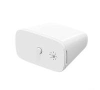 For Zigbee Light Sensor IP67 Waterproof, For Smart Ambient Light Detector for Tuya Automation, Outdoor Garden Curtain Control with Low Battery, White