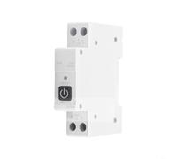 For Zigbee Smart Circuit Breaker Designed for Din Rail Use with For Tuya Compatibility Real-Time Load Data and Mobile App Control