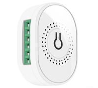For Zigbee Smart Switch Light Module for Tuya with Dual Control Feature, No Neutral Wire Required, 16A Max Load (White)
