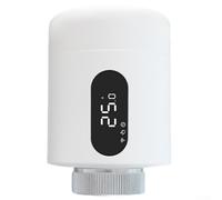 For Zigbee Smart Temperature Regulating Valve for Home Heating Systems Compatible with and Mobile Apps Dual Operation Mode and Internal Floor Sensors