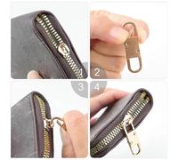 For Zipper Pull Double Opening Zipper Clip Theft Deterrent