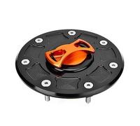 For ZR 1100 750 550 400 For ZEPHYR GPZ1100 ZRX 400 400II ZR-7 Oil Tank Cover Motorcycle Gas Fuel Tank Cap Motorcycle Fuel Tank Cap(Orange)