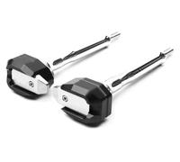 For ZX-14R ZX14R For NINJA1400 2010-2018 Motorcycle Frame Slider Crash Pad Falling Protector Kit Frame Sliders Crash Protector(Silver a)