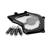 For ZX10R ZX-10R 2017 2016 2015 2014 2013 2012 2011 Motorcycle Front Engine Chain Sprocket Cover Protection Guard OTBEHUWJ(Black)