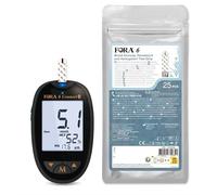 FORA 6 Meter & 3in1 (Glucose, Hemoglobin and Hematocrit strips x 25)