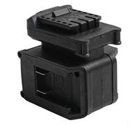 ForA3 Battery Conversion Adapter Supports Two Batteries on For impact Drills Electric Wrenches and Screwdriver Tool Systems Simultaneously