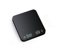 Foraco Mini Coffee Scales with Timer, Rechargeable Espresso Scale, Precise 3 kg / 0.1 g Scales for Espresso & Pour-Over, Portable Digital Kitchen Scales with Automatic Time Keeping