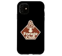 Forage Club Mushroom Hunting Enthusiast Case for iPhone 11