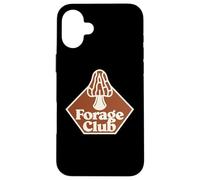 Forage Club Mushroom Hunting Enthusiast Case for iPhone 16 Plus