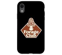 Forage Club Mushroom Hunting Enthusiast Case for iPhone XR