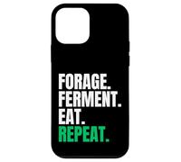 Forage Ferment Eat Repeat Funny Fermentation Chef Cook Case for iPhone 12 mini