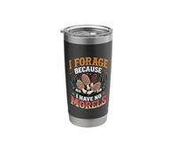 Forage Have No Morels Mycologist Morel Hunter Foraging Stainless Steel Insulated Tumbler