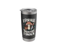 Forage Snack Mycologist Morel Hunter Foraging Stainless Steel Insulated Tumbler