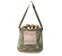 Foraging Bag, Adjustable Strap Pouch, Outdoor Harvest Carrier, Phone Pocket Utility Pack, for Nature Lovers Outdoor Enthusiasts Students Hobbyists Forest Trail Mountain Park Exploration Use