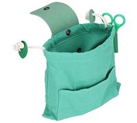 Foraging Bag with Belt Buckle Design, Oxford Cloth Fruit Picking Pouch, Drawstring Closure for Outdoor Camping Hiking and Tool Storage