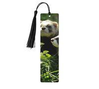 Foraging Ferret Wooden Bookmark Perfect Decoration for Bookmarks Lovers Students Reading Book Club