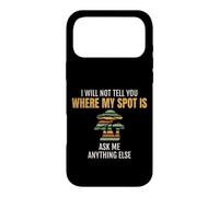 Foraging I Will Not Tell You Where My Spot Is Mushroom Case for iPhone 17 Pro Max