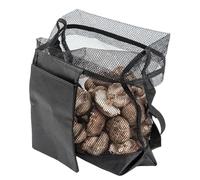 Foraging Mesh Bag - Ventilated with Adjustable Strap,Garden Fruits Picking Mushroom Bag,for Wildflowers Fruits Rock Mineral Beach Garden Park Outdoor Adventures