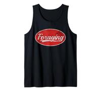 Foraging Mushroom Hunter Wild Food Varsity Tank Top
