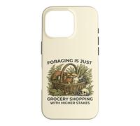 Foraging Mushroom Hunters Higher Stakes Nature Lovers Case for iPhone 16 Pro