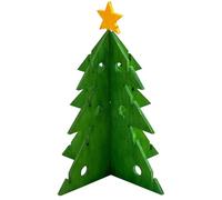 Foraging Toy - Christmas Tree Puzzle, Treat Feeder Enrichment, Secured Tiered Structure, Extended Feeding Time Function, Small Animal Appliance, Perfect for Rabbits and Bunny