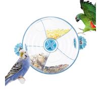 Foraging Wheel for Small Birds | Parakeet Rotating Feeder Systems,Foraging Toy Wheel Training Tool for Budgies Cockatoos Parakeets Parrot Lovebirds Interactive Cage Play