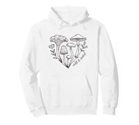 Foraging Wild And Rooted Mycology Fungi Mushrooms Pullover Hoodie
