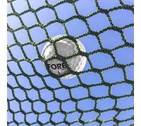 FORB 10ft x 10ft x 10ft Golf Cage Net (Green) (2.3mm Knotless Twine) - The Strongest Replacement Golf Cage Netting Available