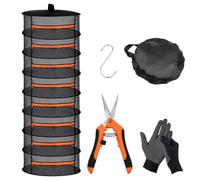 Forbabe Drying Net Herbs Herb Dryer Hanging with Hook Drying Net