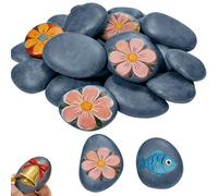 Forbabe Stones for Painting, Flat Pebbles for Painting (1-3 cm)