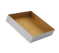 FORBAKE Non-Stick 11" Square Baking Sheet - Golden Aluminum Alloy Oven Pan for Perfect Cookies & More - Thickened, Warp Resistant & 2.4" Extra Depth - 11 x 11 x 2.4 Inch