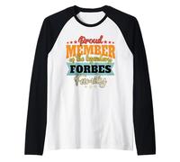 Forbes Last Name Forbes Family Forbes Raglan Baseball Tee