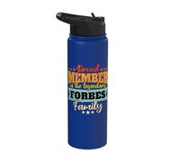 Forbes Last Name Forbes Family Forbes Stainless Steel Insulated Water Bottle
