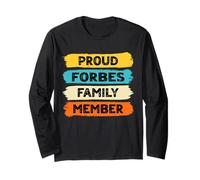 Forbes Surname Proud Family Member Forbes Long Sleeve T-Shirt