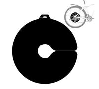 Forbicycle Disc Brake Cover, Cycling Dust Shield, Reusable Anti-Slip Guard, Long-Lasting Protection, Secure Hook Design, 38cm, For Trail, Mountain, Urban, And Commute Riding