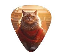 Forbidden City and Cats Patterned guitar picks - (thin/medium/thick) free to choose, suitable for all kinds of string instruments,