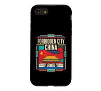 Forbidden City China Flag Imperial Palace Vintage Art Case for iPhone SE (2020) / 7/8