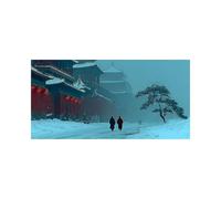 Forbidden City Diamond Art Kits Adults with Diamond Art Accessories, 5D DIY Crystal Gem Crafts Kits for Kids, Winter Rhinestones Paint by Numbers on Canvas 24x48 In, Wall Artwork Room Decor 2509-10203