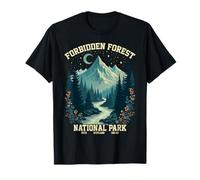 Forbidden Forest National Park Camping Nature Wildlife T-Shirt