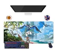 Forbidden Game Horizon Mouse Pad | Gamer XL Mouse Mat | Office, Study & Home Use | Non-Slip Base + Soft Surface (3, 35.4 x 15.7 x 0.12 inches)