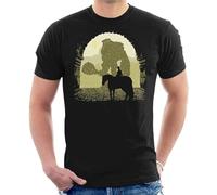 Forbidden Lands Shadow of Colossus Men's T-Shirt Black(Medium)