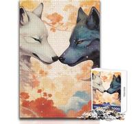 Forbidden Love Hard Jigsaw Puzzle for Adults 1000 Pieces Educational Mind Challenge Game Unique Gift with Sentimental Value Size 38x52cm