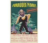 Forbidden Planet Film Vintage Poster Photo Wall Art Picture Poster A4