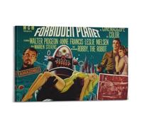 Forbidden Planet MovieCanvas Poster Wall Art Decoration Living Room Bedroom Decoration Poster Gift for FriendsFrame-style 24x36inch(60x90cm)