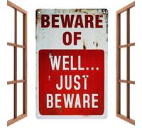Forbidden Step Sign - Weatherproof Warning Decoration | Decorative Retro Metal Signs, For Patio, Garden, Back Garden, Lawn, Porch, Wall, Door, Bar, Garage,