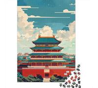Forbidden Temple 1000 Piece Jigsaw Puzzle for Adults, 38x26cm/1000pcs, Screen-Free Leisure, Weekend Downtime And Year-Round Leisure