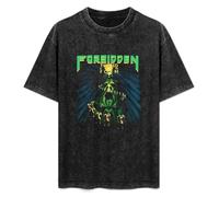 Forbidden Twisted Into Form Thrash Band Unisex Tee Shirt Men's Black T-Shirt XXL