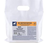 Forbury 1kg Soap Base White Opaque. Melt and Pour soap-Making