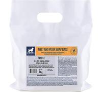 Forbury 1kg Soap Base White Opaque. Melt and Pour soap-Making